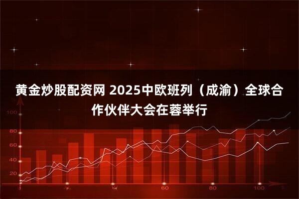 黄金炒股配资网 2025中欧班列(成渝)全球合作伙伴大会在蓉举行